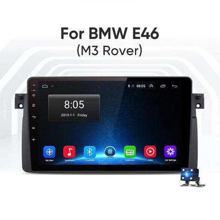 Radio Pantalla Carplay para BMW E46 Serie 3 330