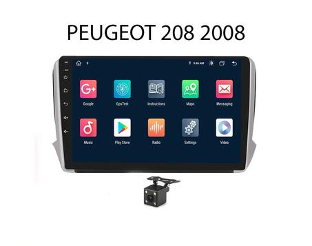 Radio Pantalla Android 13 para Peugeot 2008-208