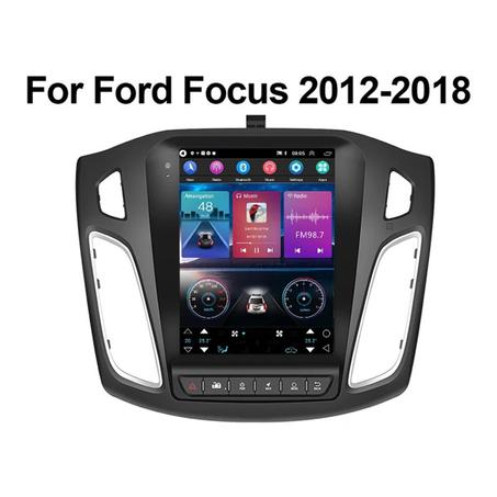 Radio Pantalla Android 12 TESLA para Ford Focus 2012-2018