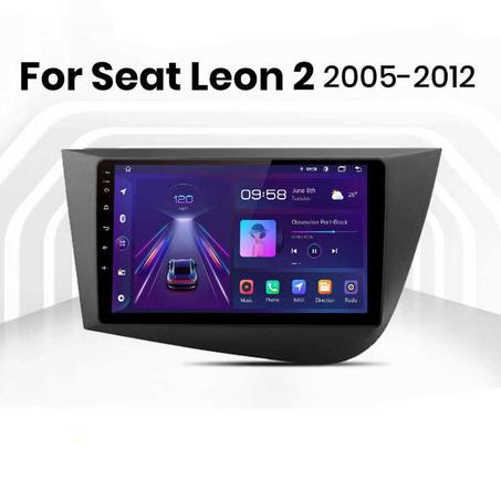 Radio Pantalla Android 13 para Seat Leon MK2 2005-12