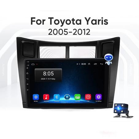 Radio Pantalla Carplay para Toyota Yaris 2005-2012