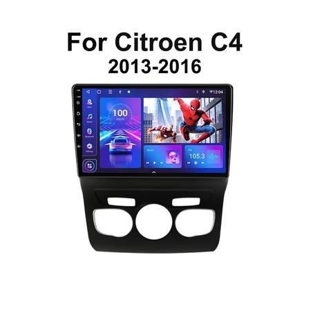 Radio Pantalla Android 12 para Citroen C4 2 B7 2011 - 2016