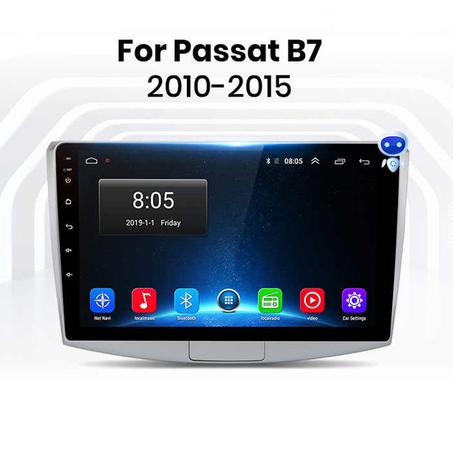 Radio Pantalla Carplay para Volkswagen Passat B6 B7 2010-2015