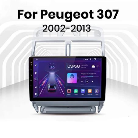 Radio Pantalla Android 12 para Peugeot 307 2002-2013