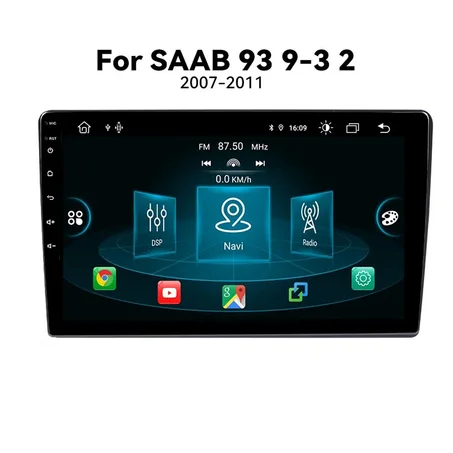 Radio Pantalla Carplay para Saab 93 2007-2011