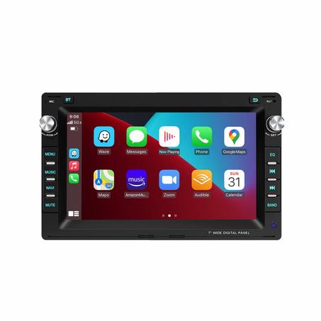 Radio Pantalla Carplay  para VW Golf 4 Passat Polo Transport T5 Multivan