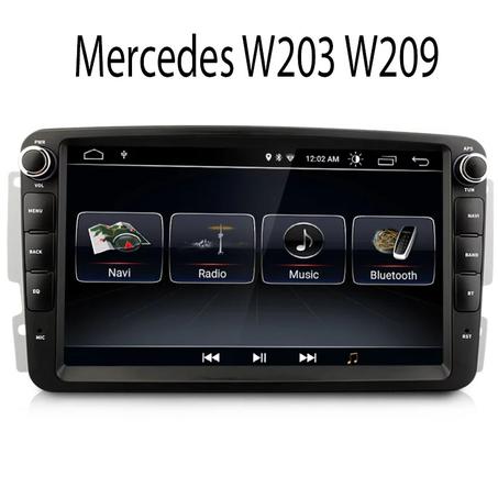Radio Pantalla Android 12 para Mercedes Benz W203 W209 Vito Sprinter
