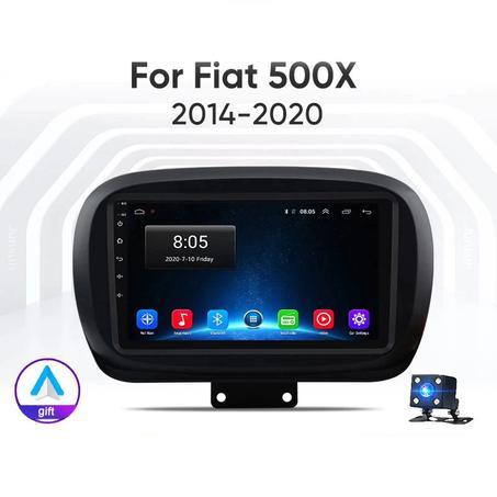 Radio Pantalla Android 13 para Fiat 500X 2014-2020