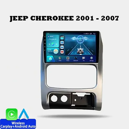 Radio Pantalla Carplay para Jeep Cherokee 2001 - 2007