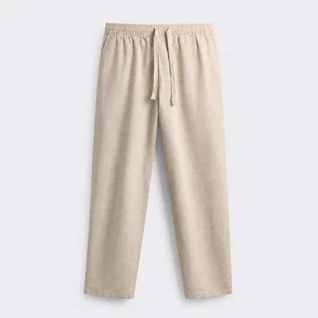 Pantalon en lin – Coupe Relaxed Fit