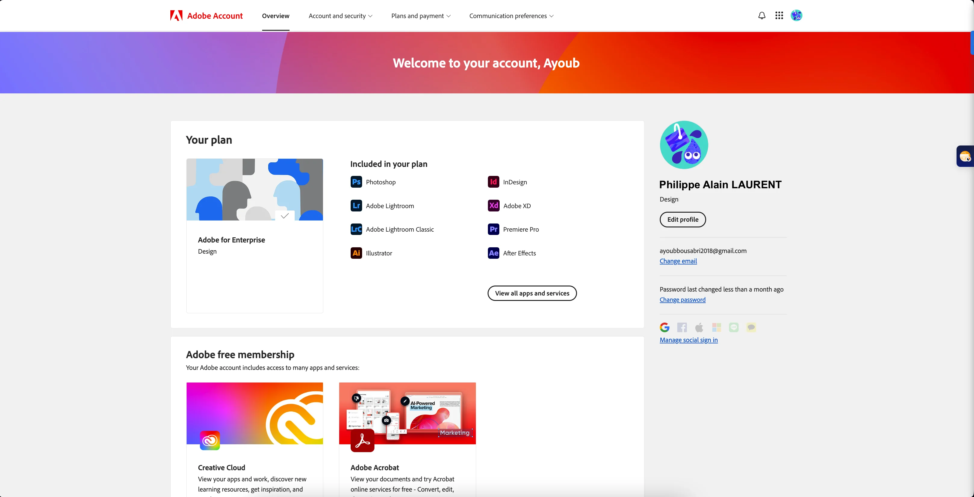 12‑Month Adobe Creative Cloud Pro – All Apps 