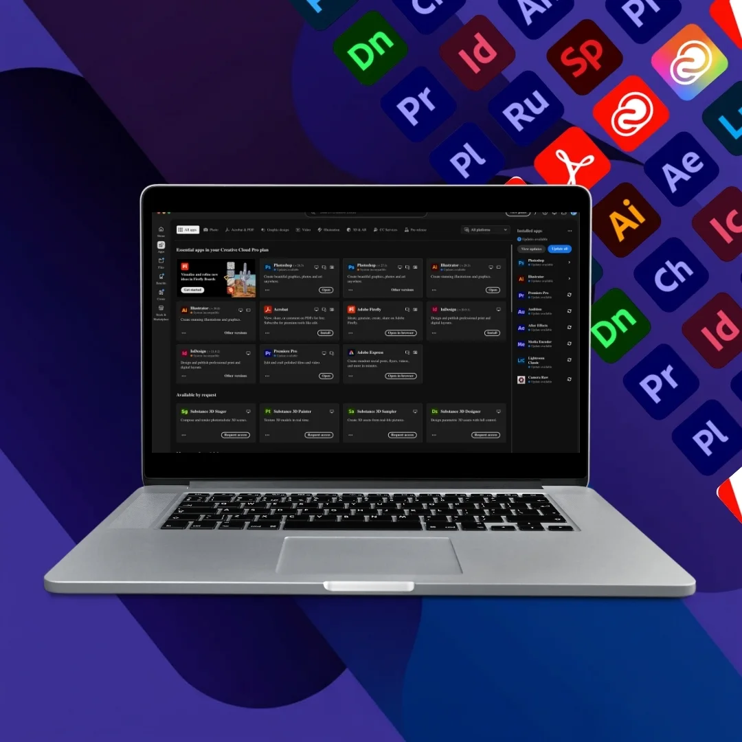 12‑Month Individual Plan Adobe Activation in personal email