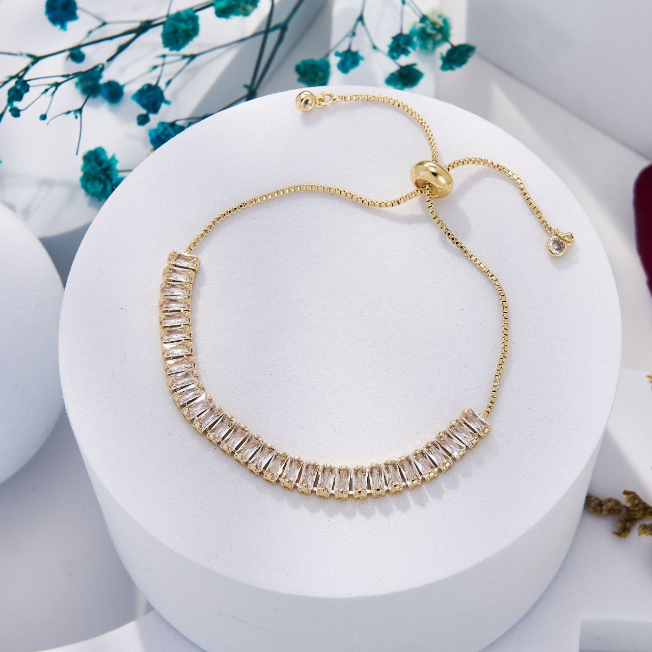 Bracelet Fleur Raffiné