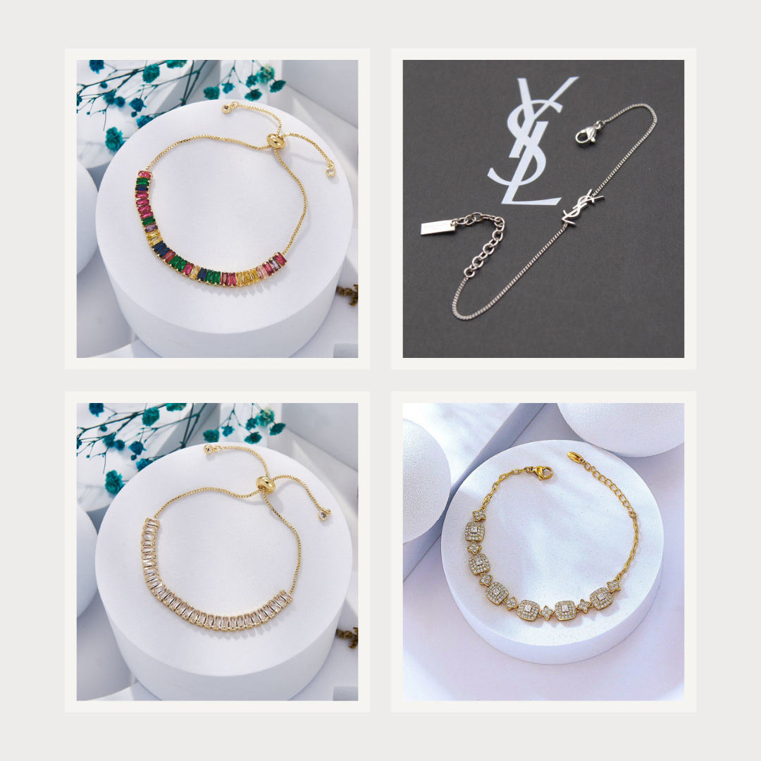 🌟 Pack 4 Bracelets Premium