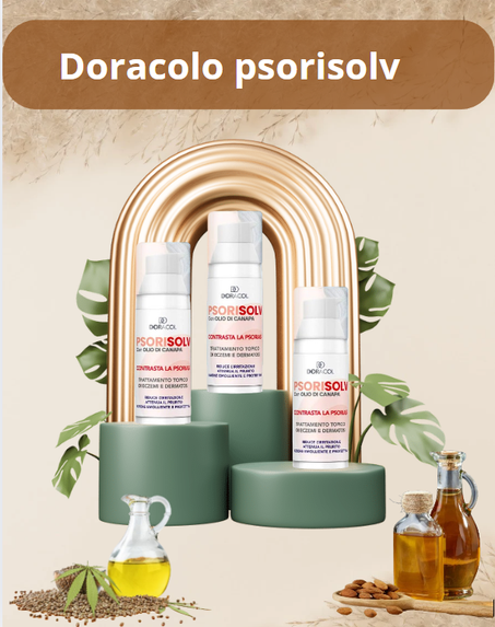 Doracol PsoriSolv - Sollievo Naturale per Psoriasi e Irritazioni