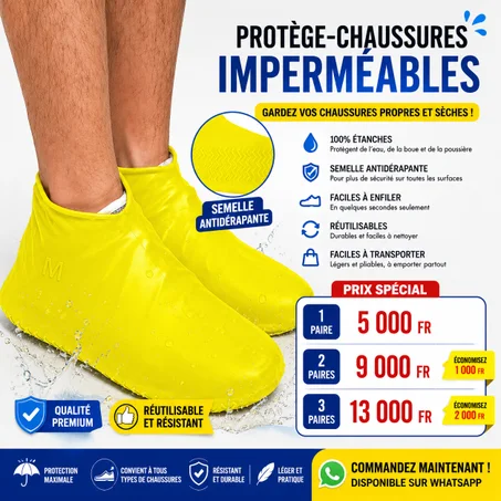 PROTÈGE CHAUSSURE EN SILICONE