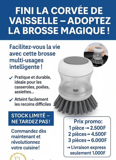 BROSSE DE NETTOYAGE A PRESSION HYDRAULIQUE