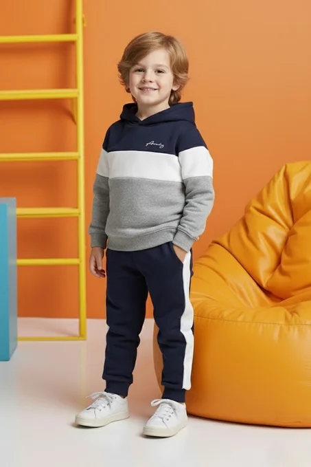Ensemble sweat-shirt à capuche