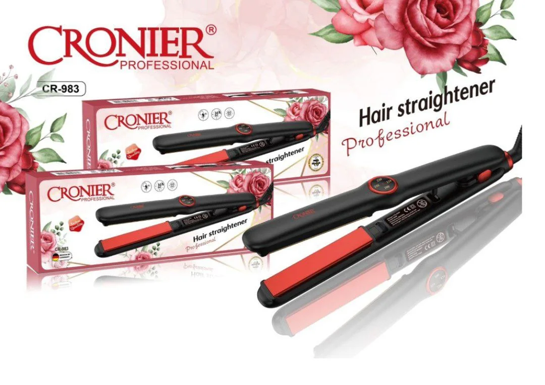 اكتشفي تجربة جديدة في العناية بالشعر مع مكواة التمليس ( hair straightener professional )