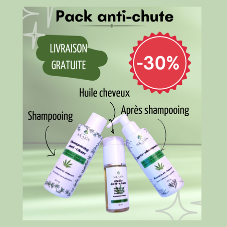 Pack cheveux anti-chute
