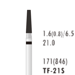 fraise diamantée TF-21S