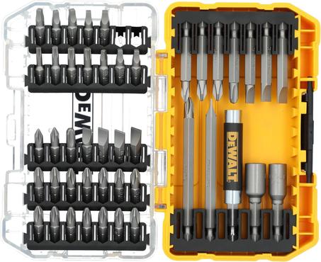 Juego de 45 destornilladores DeWalt DW2166 con funda rígida