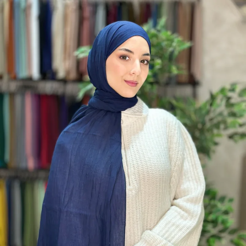 Châle Modal Kras - Bleu nuit