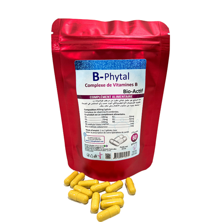 Complexe de Vitamines B - 60 gélules 400mg