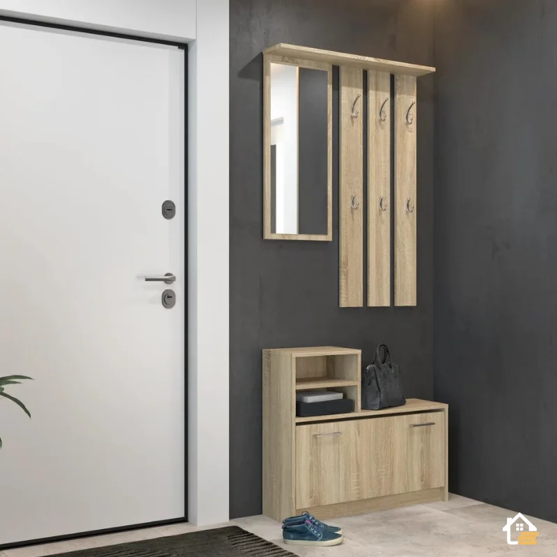 Centerville Hall Tree avec rangement pour chaussures