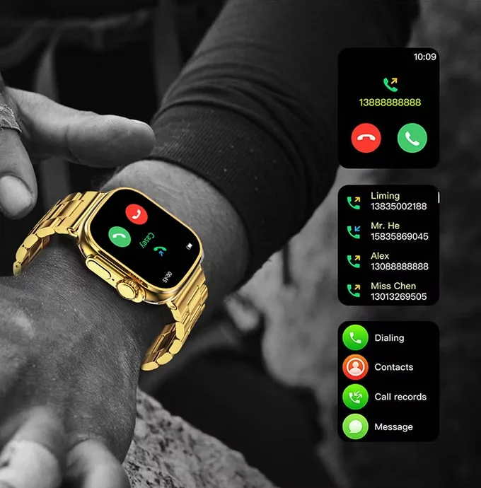 2.1-inch HD screen and 1000+ customizable faces