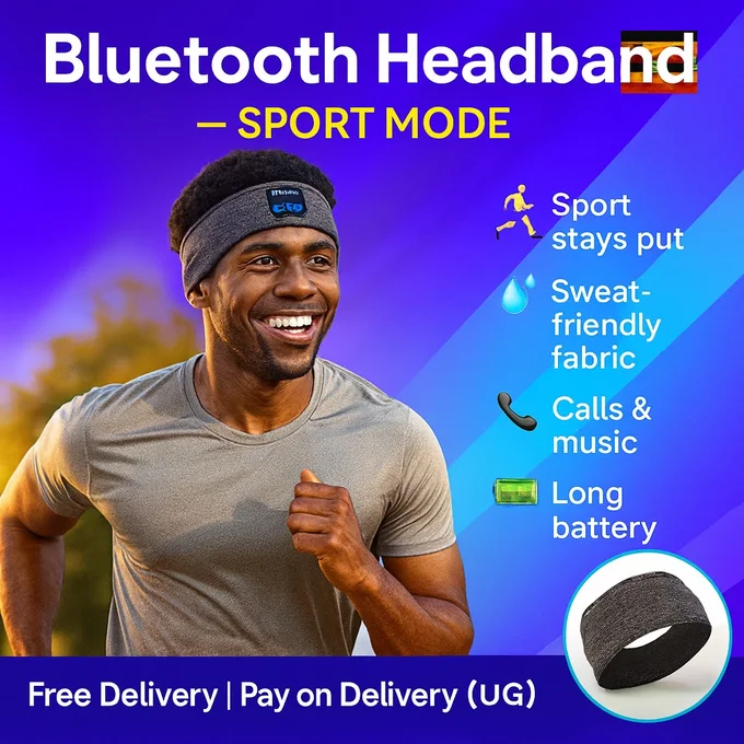 Bluetooth sleep headband for calm nights