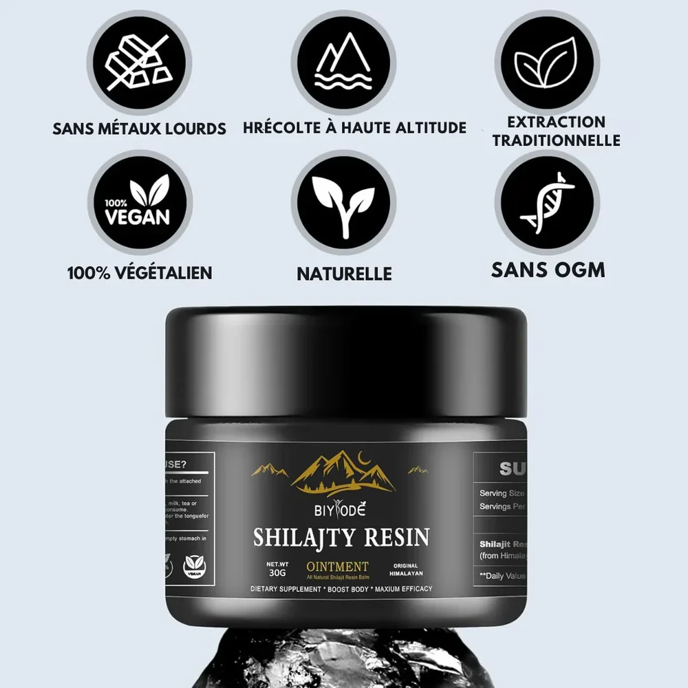 Résine de Shilajit Pure pour les hommes et le femmes — free download