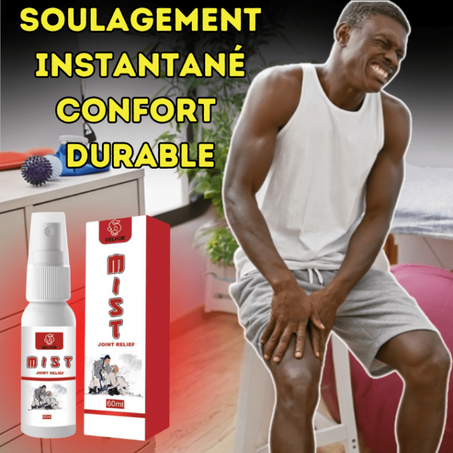 Spray anti-douleurs articulaires à base de plantes