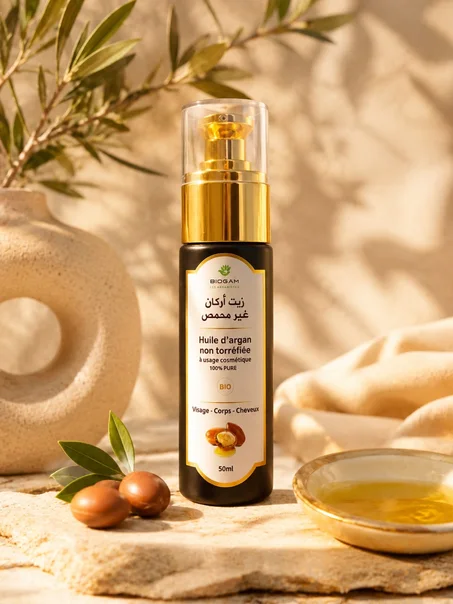 huile d'Argan non torrèfièe