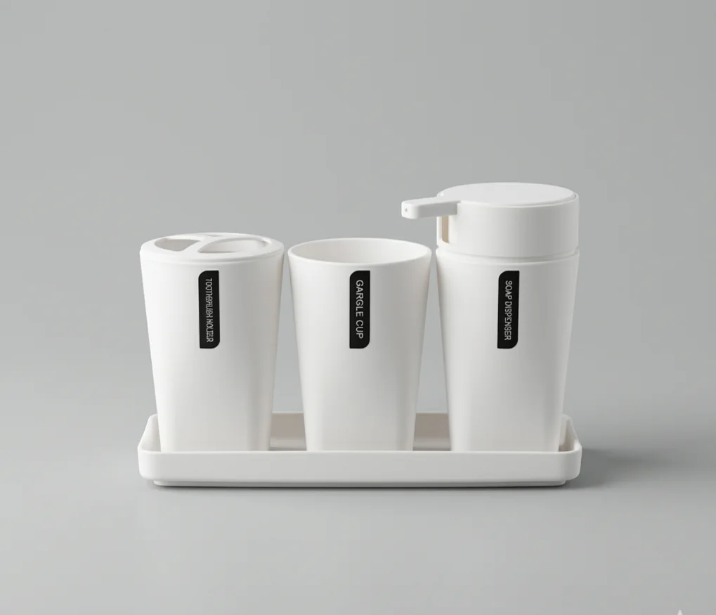 Ensemble salle de bain 4pcs