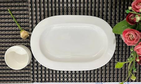 plat ovale