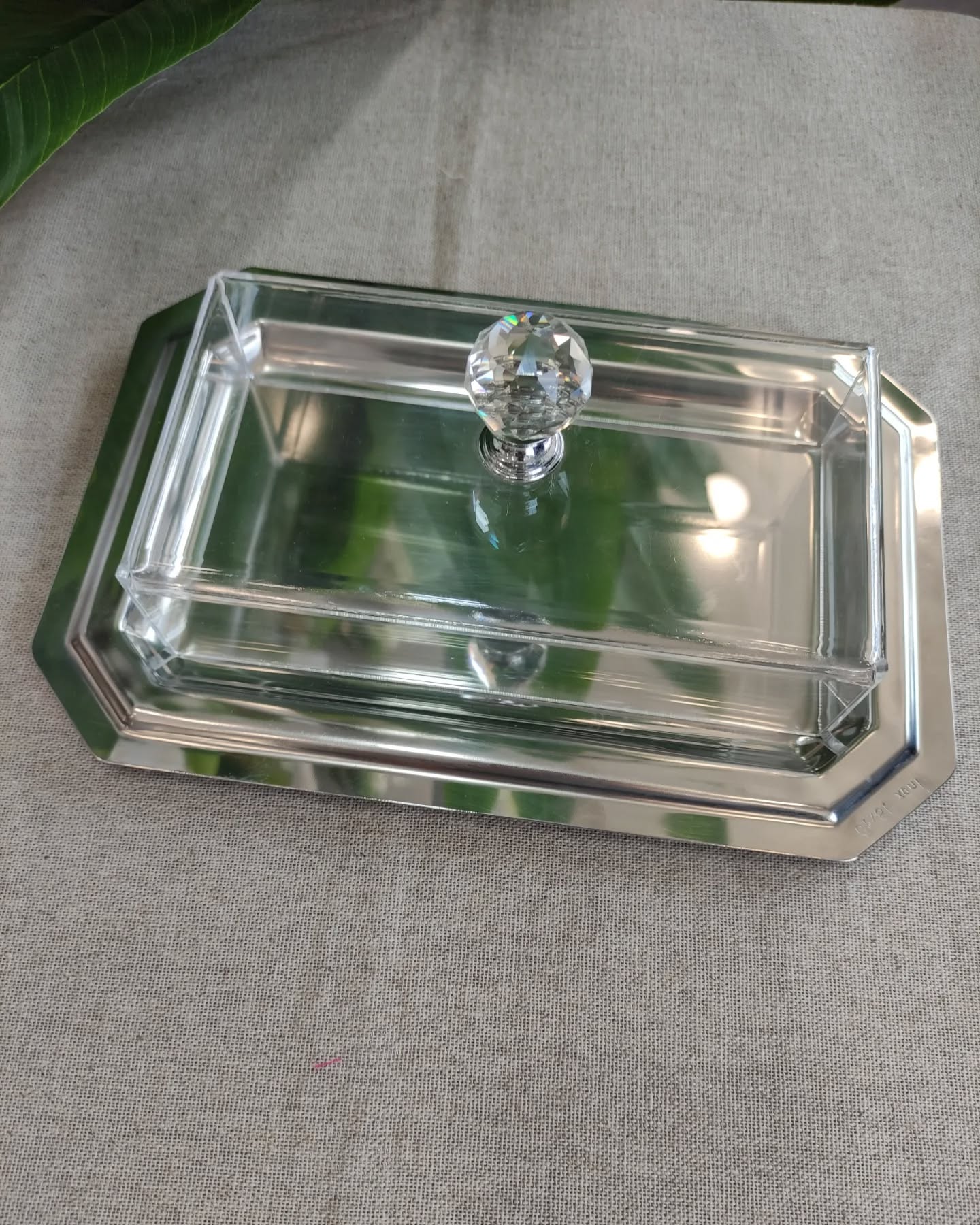 Cloche  gateaux inox