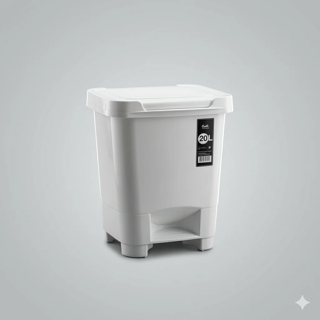 Poubelle d'intérieur à pédale 20 L