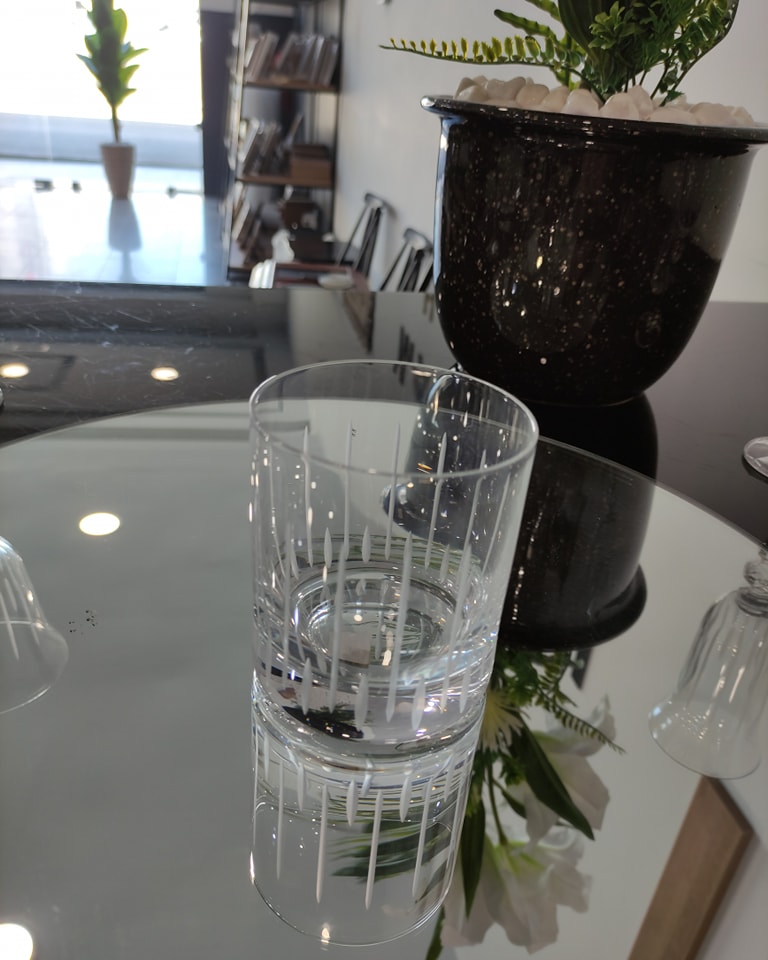Service cristal blé de sable