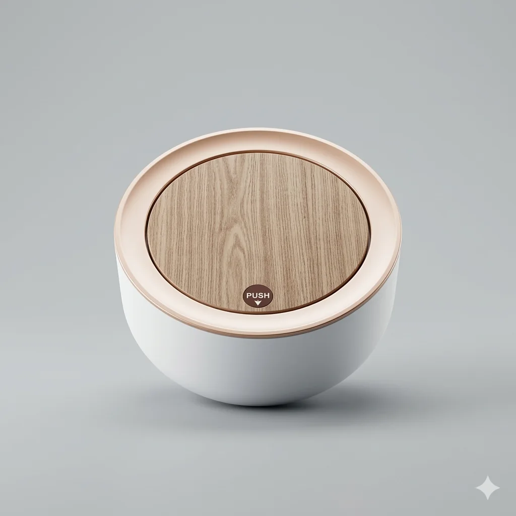 Poubelle De Table à pied