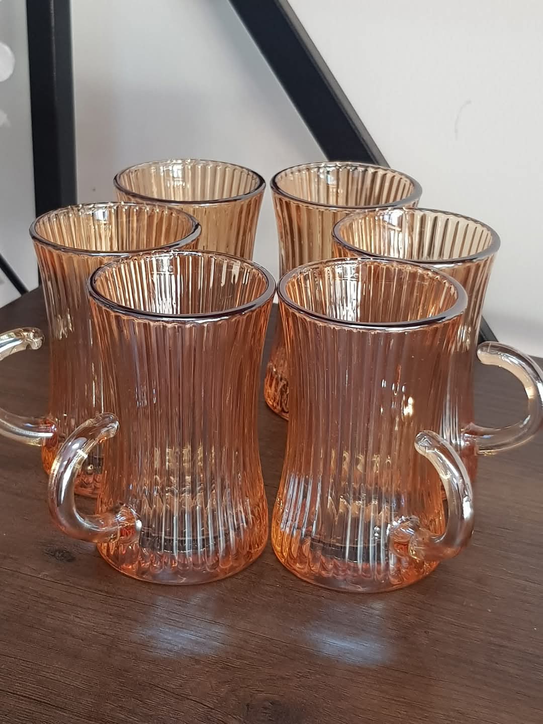 6 verres à thé