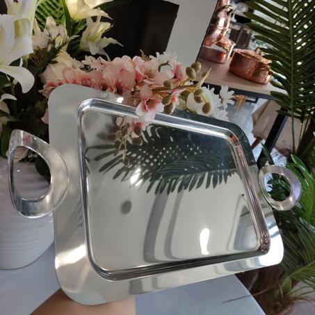 Plateaux inox 30cm