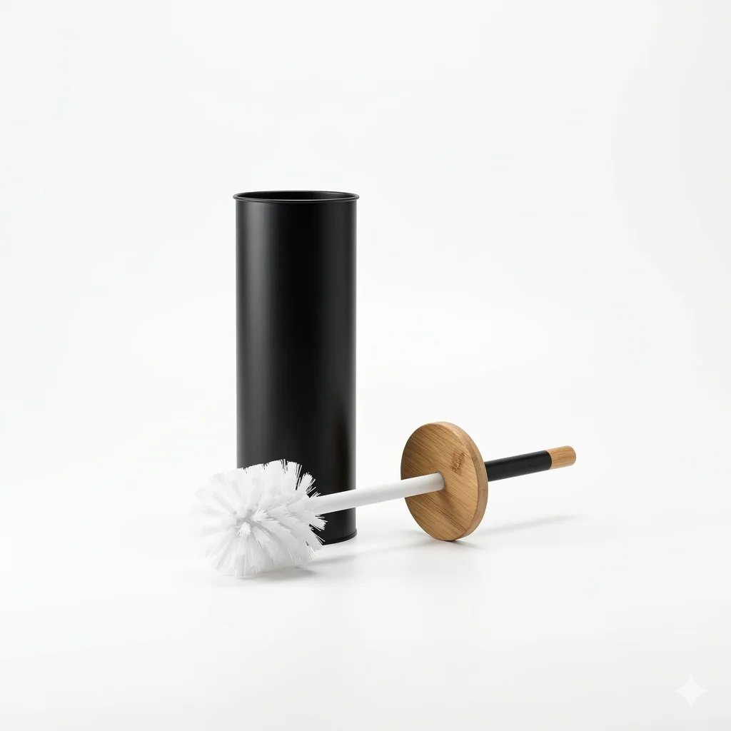 Brosse de toilette en métal