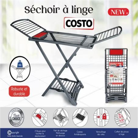 sechoir linge costo