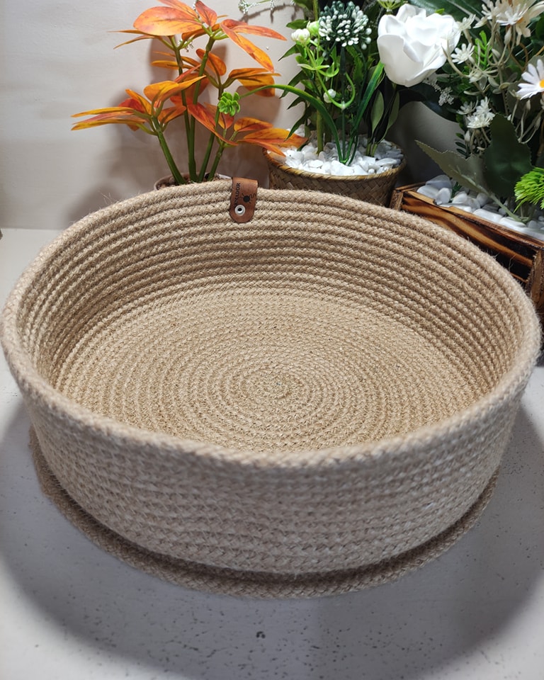 paniers en jute