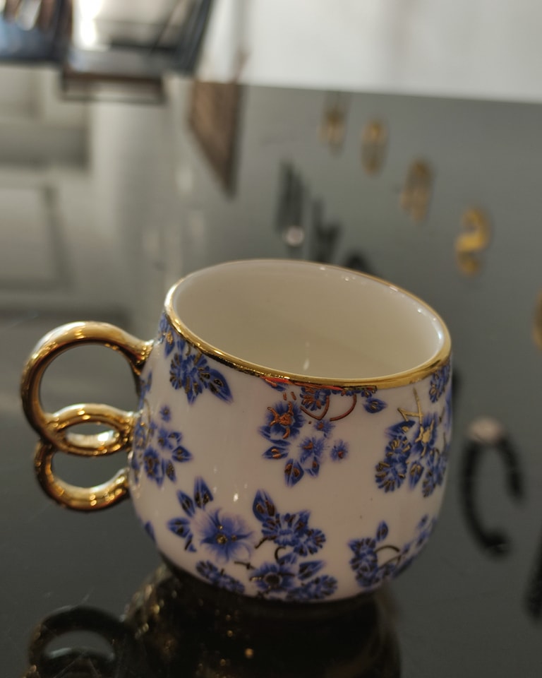 Service à café mosaïque