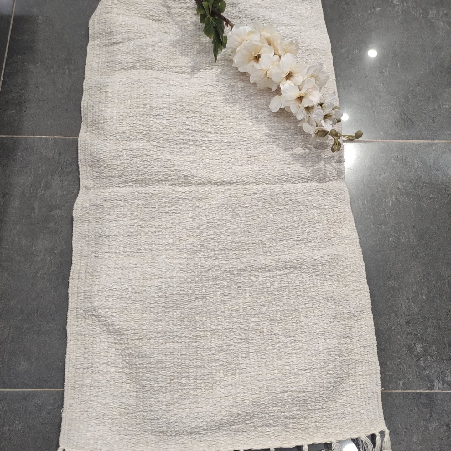 Tapis salle de bain velour
