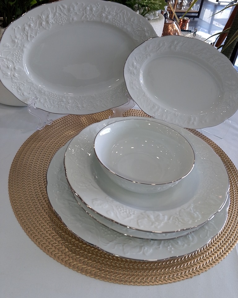 Service filet platine 26piéce