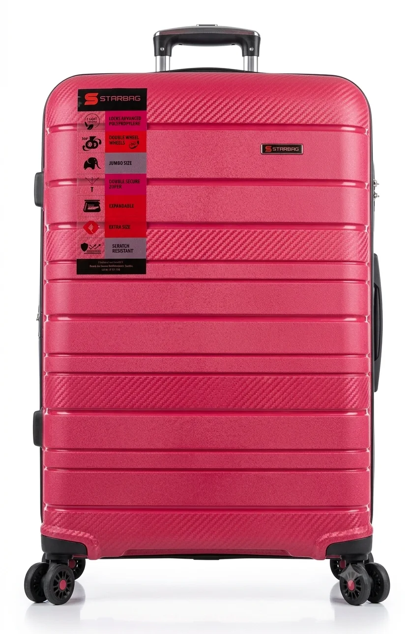 Série 3 valises Starbag incassable
