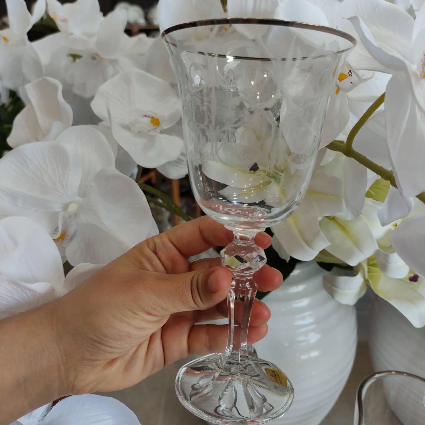 Service cristal argent